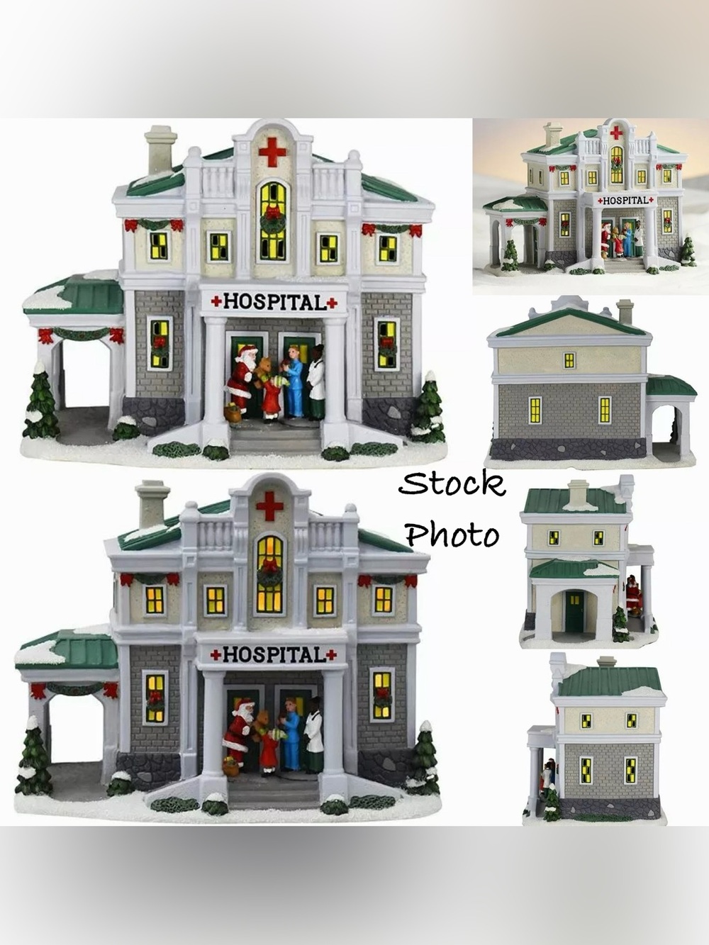 St Nicholas Square Hospital Christmas Village Illuminated NIB 2023 - Picture 13 of 13
